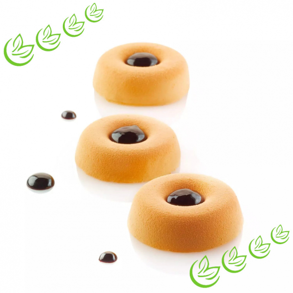 Silikonform Big Oval Savarin